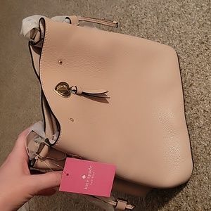 Kate Spade Large Taupe Bucket Bag